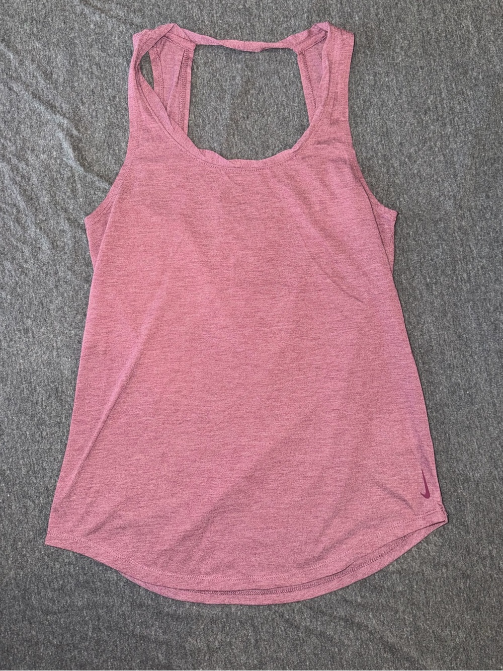 Nike Pink Heather Racerback Tank